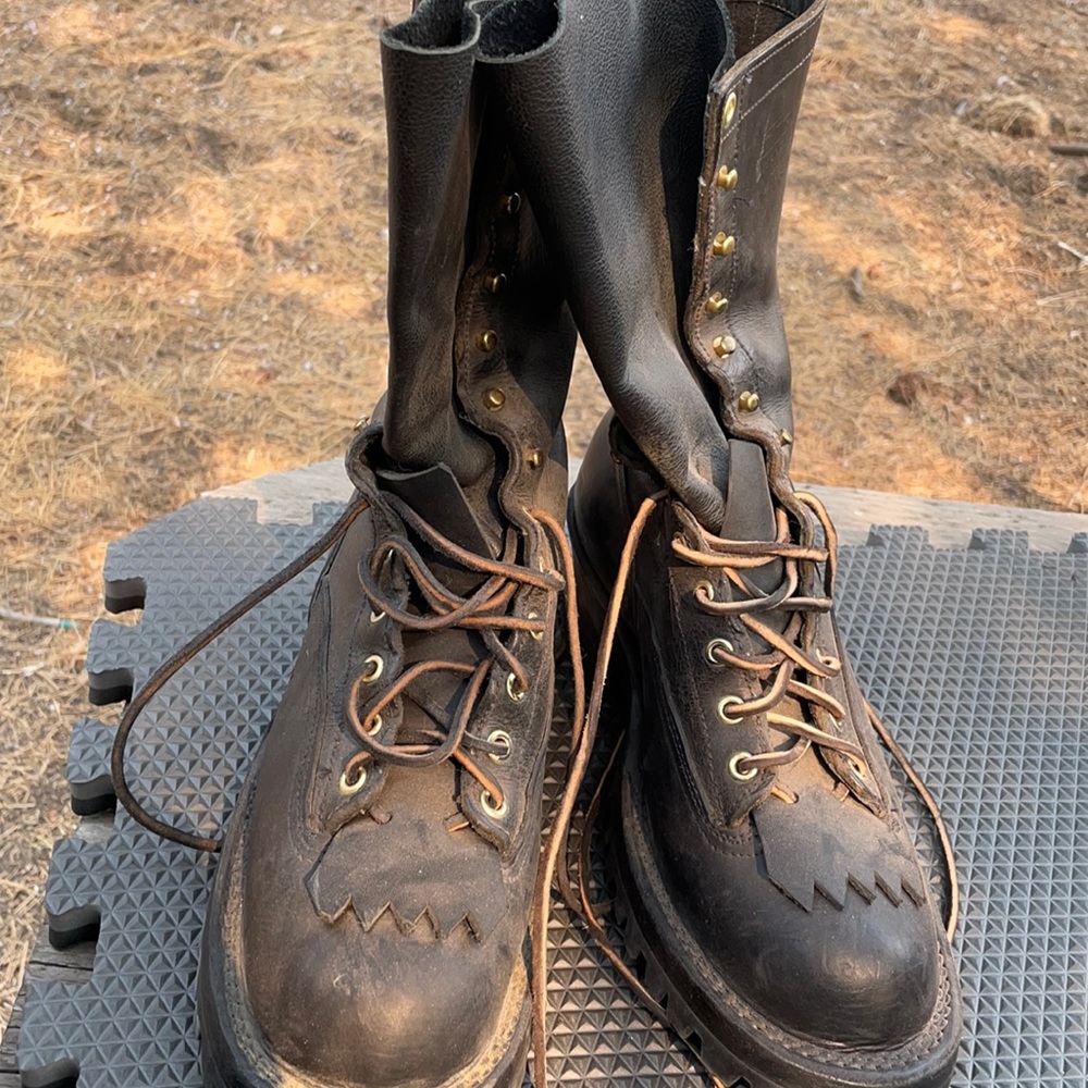 Nick’s “Hotshot” Wildland leather Fire Boot